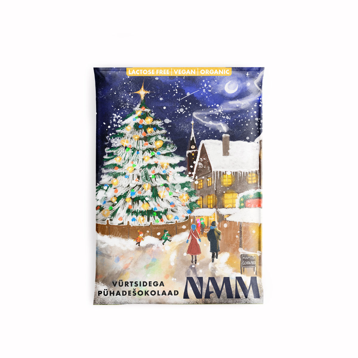 Organic Winter-Scented Holiday Chocolate