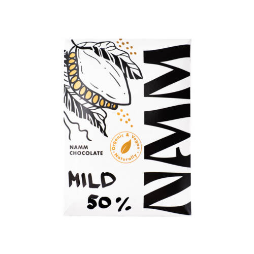 Mahe 50% kakaosisaldusega šokolaad (kookosõiesuhkruga)