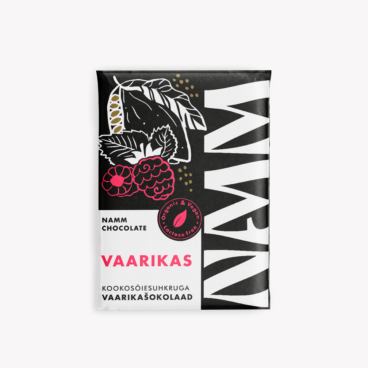 Mahe vaarikašokolaad (kookosõiesuhkruga)