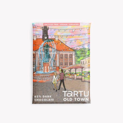 Organic Dark Chocolate 62% TARTU OLD TOWN